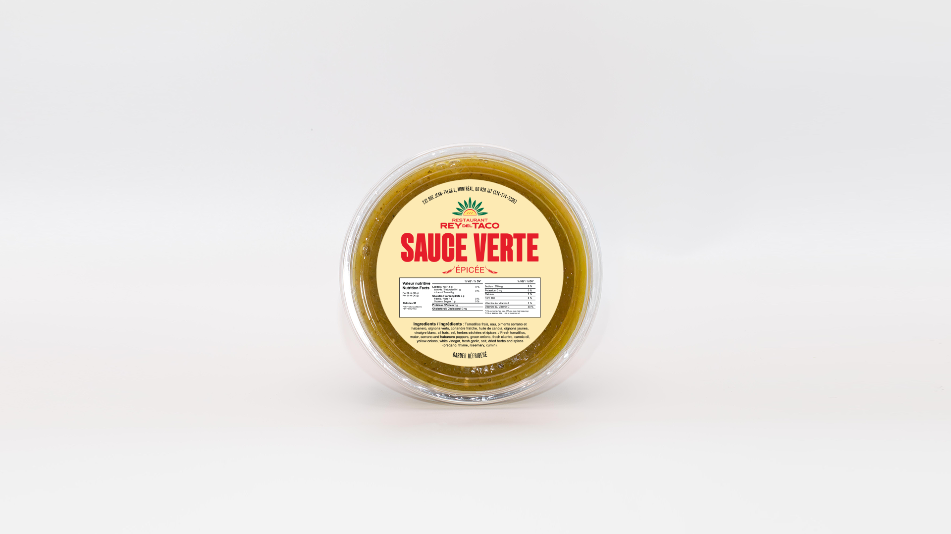 Salsa verde picante