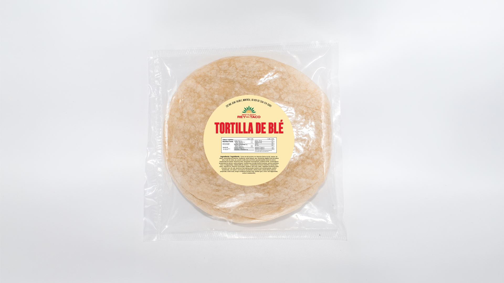Tortillas de harina